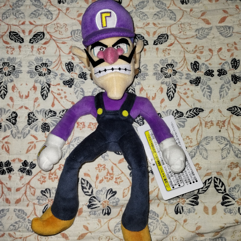 Nintendo Purple and Black Plush Doll